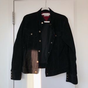 Tommy Hilfiger Black Corduroy Jacket